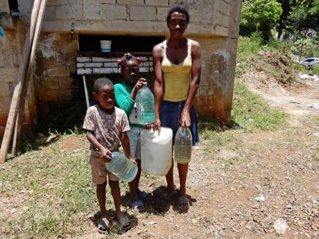 Michelle and two younger relatives go hunting for water.