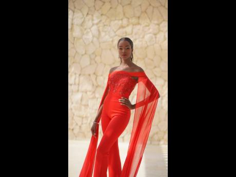 Credit: Contributed Miqueal-Symone in a red number was added to her wardrobe for versatility.
