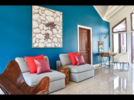 If Walls Could Talk Jamaica created this multi-purpose living space, that also functions as an office.