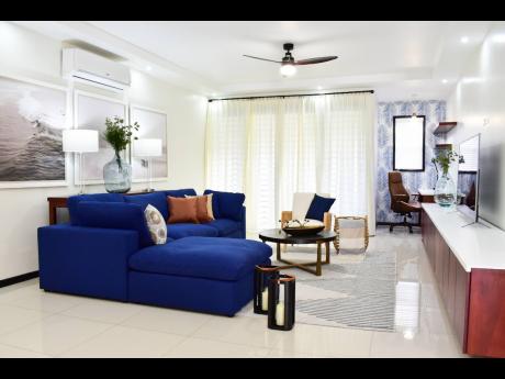 Multi-purpose space in a home that functions as office designed by If Walls Could Talk Jamaica.Multi-purpose space in a home that functions as office designed by If Walls Could Talk Jamaica.