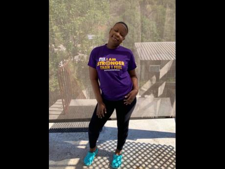 Georgia Johnson, living with lupus.