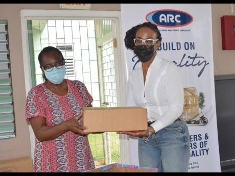 ARC Manufacturing Limited championed the fight against period poverty in Jamaica recently. The building materials company hosted a month-long donation drive and awareness campaign that culminated in a female-empowerment session at the Wortley Home for Girl
