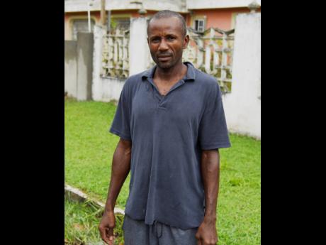 Mark Riley says he keeps the contacts of person in the Sunny Side housing scheme in Linstead in the event of a hurricane and there is flooding.