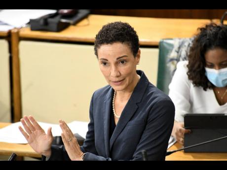 Jamaica’s Minister of Foreign Affairs and Foreign Trade, Senator Kamina Johnson Smith.
