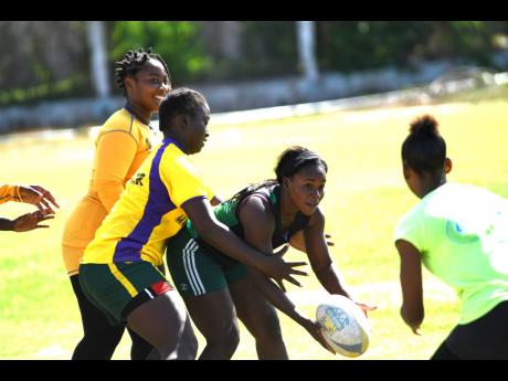 Jamaica’s Lady Crocs rugby union team.
