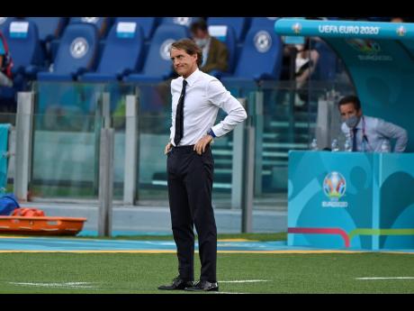 Italy manager Roberto Mancini.