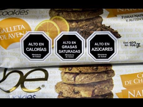 
Sample of Chilean front-of-package label.