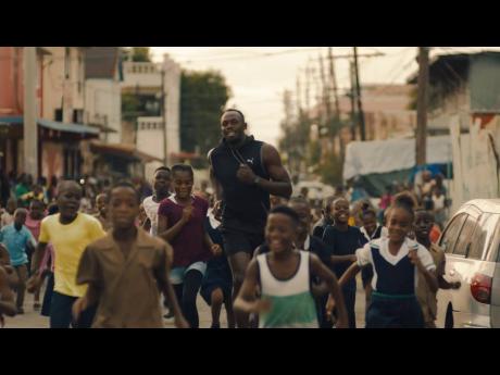 ‘When I run  – I run for Trelawny; I run for Jamaica. Their beliefs run with me. Their spirits and their hopes run with me,’ said Bolt in the voice-over for the video. 