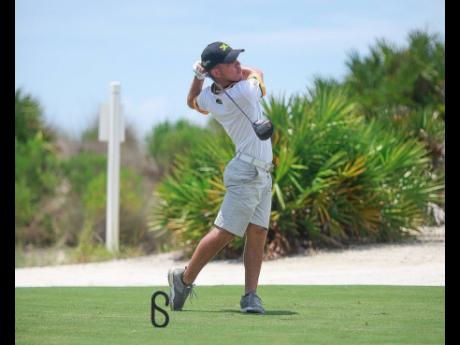 National golfer Justin Burrowes.