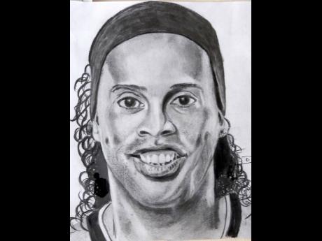 Duckie’s rendition of Brazilian football magician, Ronaldinho.