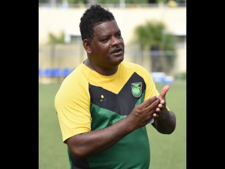 Vere United head coach Donovan Duckie