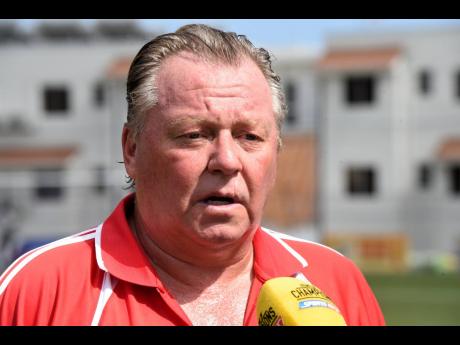 Credit: Ian Allen Mount Pleasant FA head coach Walter Downes.