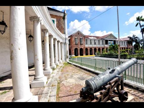 Credit: File 2017: A cannon at the Rodney Memorial building, Emancipation Square in Spanish Town, St Catherine.