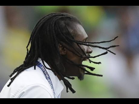 
Senegal coach Aliou Cisse reacts during the group H match between Poland and Senegal at the 2018 soccer World Cup. In Jamaica, unfortunately, we are still suffering the lingering effects of our enslavement which seem to have crippled our sense of identity