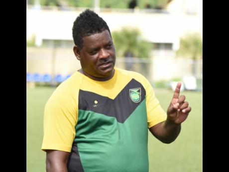 Ian Allen
Donovan Duckie, coach of Vere United.