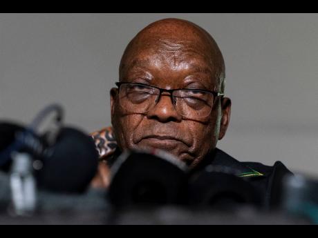 Former South African President Jacob Zuma. 