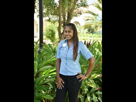 
Kimberlee Callam, Red Lane Spa Receptionist at Sandals South Coast has the biggest heart.