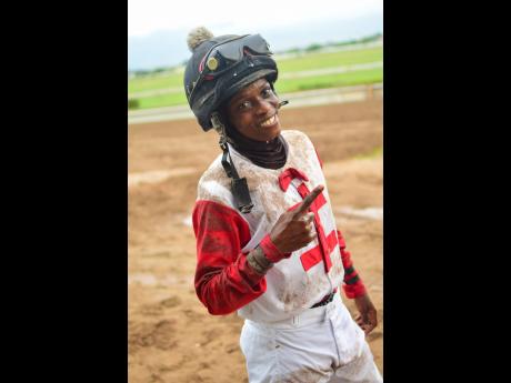 Female jockey Samantha Fletcher placed herself in the record books with three victories in one raceday, after winning aboard HONEY BUNCH in the 11th race at Caymanas Park on Monday. It was her third win on the 11-race card.