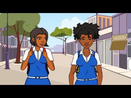 Some of the animated characters of the Guidance Magazine series.