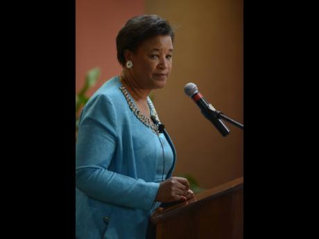 
Patricia Scotland, Commonwealth secretary general.