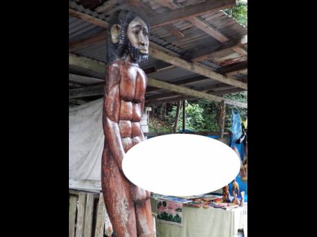 Credit: Carl Gilchrist This replica of Ready Freddie is currently on display in Fern Gully.