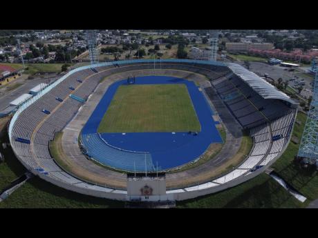 The National Stadium, in Kingston.