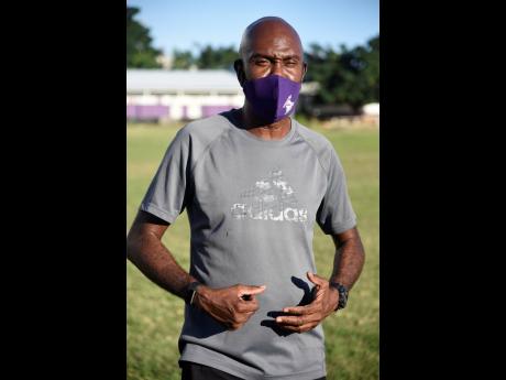 Ludlow Bernard, coach of Kingston College.