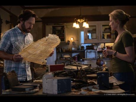 Credit: Contributed Paul Rudd and Carrie Coon star in ‘Ghostbusters: Afterlife’.