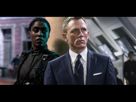 Credit: Contributed Daniel Craig as James Bond and British-Jamaican actress Lashana Lynch as Nomi, the first female double 07 agent in ‘No Time to Die’, which also features British-Jamaican actress Naomie Harris, in her third role as Moneypenny.