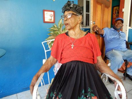 Centenarian Veronica Franklyn.