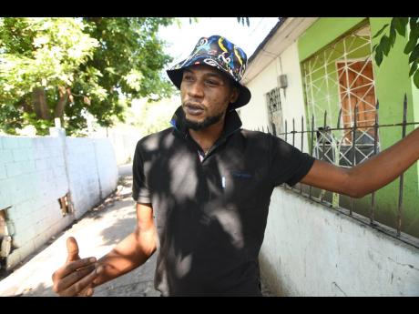 Garnet Johnson revels in the joy of finding his mother from whom he was separated since he was seven months old. 