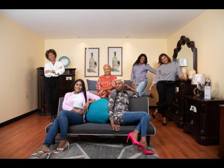 From left: Lisa Wilson, Melodia Reid, Debbie Bissoon, Nicola Hall, Lori Whyte and Jodene Ferguson.  