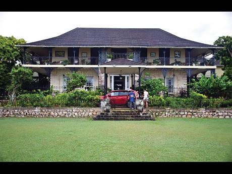 The Arcadia great house in all its splendour and glory.