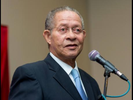 Former Prime Minister of Jamaica, Bruce Golding.