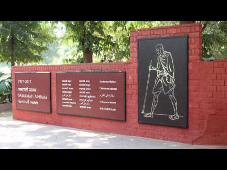 Credit: Judana Murphy Entrance of Sabarmati Ashram.