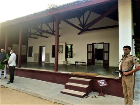 Credit: Judana Murphy Gandhi’s residence at Sabarmati Ashram.