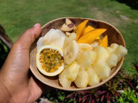 A calabash full of fruits!