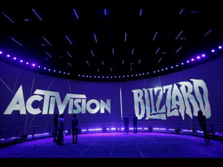 Credit: AP The Activision Blizzard Booth is shown on June 13, 2013 the during the Electronic Entertainment Expo in Los Angeles.