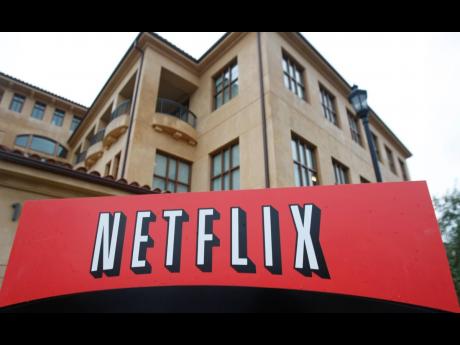 
The company logo and view of Netflix headquarters in Los Gatos, California in the United States. Netflix just delivered its latest quarter of disappointing subscriber growth during the final three months of last year, a trend its management foresees conti