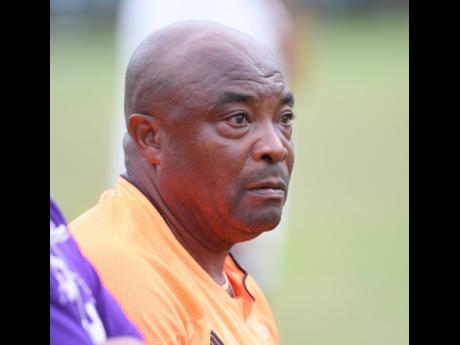 Paul ‘Tegat’ Davis, head coach of Arnett Gardens FC.