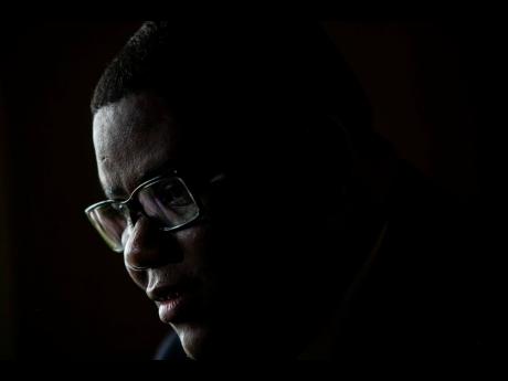 Luciano Regis, 35, a lawyer representing victims of G.A.S Consulting & Technology, speaks during an interview in Sao Pedro da Aldeia, Brazil, on December 15, 2021.