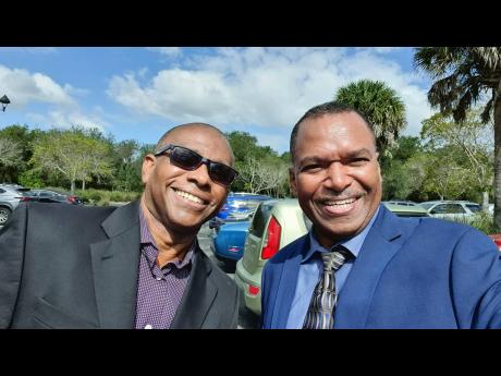 From left: Carson ‘Eddy’ Edwards and Steve Higgins.