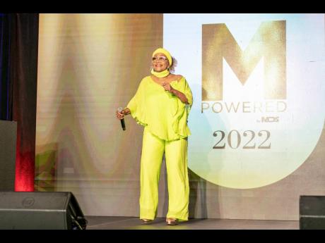 Guests were treated to ‘wise words’ and the gift of voice from reggae legend  Marcia Griffiths.