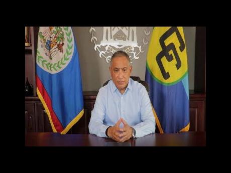 Prime Minister John Briceno.