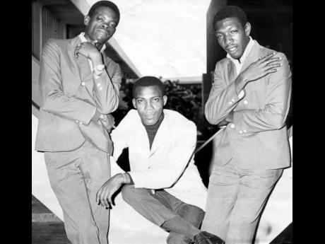 Desond Dekker and The Aces. From left: James Wilson ‘Winston’ Samuels, Desmond Dekker and Eastern Howard.
