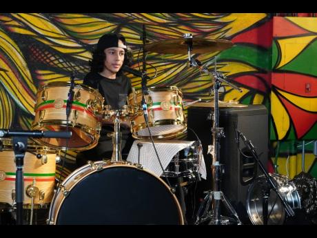 Elijah Marley, son of Damian ‘Jr Gong’ Marley and grandson of Bob Marley in action.