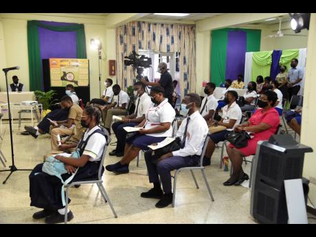 Credit: Nicholas Nunes/Photographer The audience at the Jamaica Library Service Career Forum held at Joyce Robinson Hall, Kingston and St Andrew Parish Library.