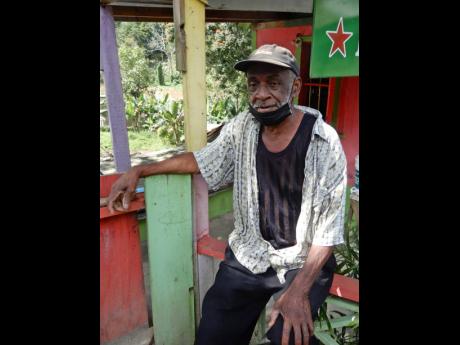 Bernard, 74, has had to endure water problems all his life. 