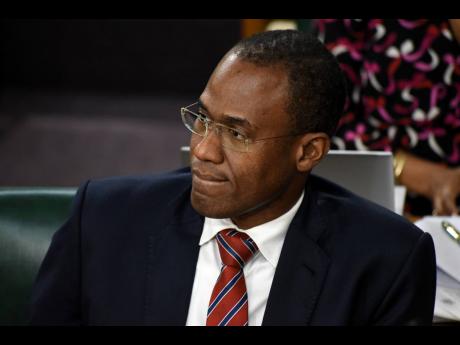 Dr. Nigel Clarke, minister of finance and the public service