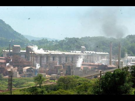 The Windalco bauxite/alumina plant at Ewarton, St Catherine.